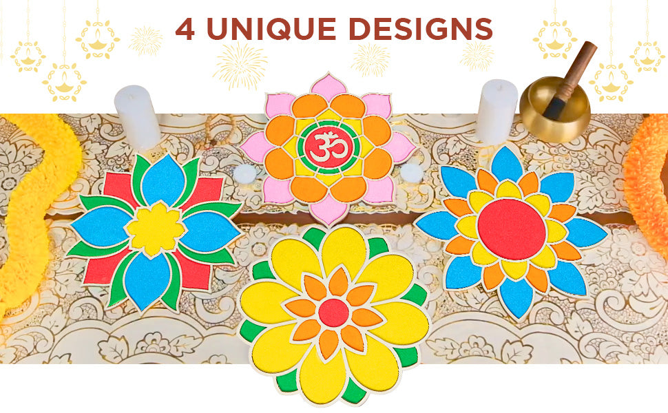 Rangoli Mandala Sand Art Kit